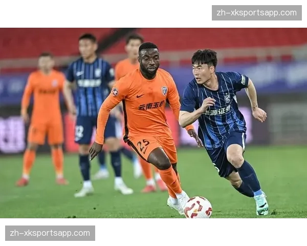 云南玉昆奥斯卡28分钟低射破门 克莱伯助攻展现前场默契